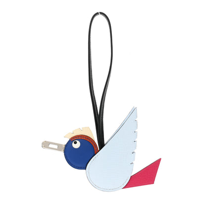 Hermes Epsom Swift Chevre Mysore Birdy Bag Charm Bleu Brume Rose Mexico Bleu Royal Cuivre Nata Black 1 of 5