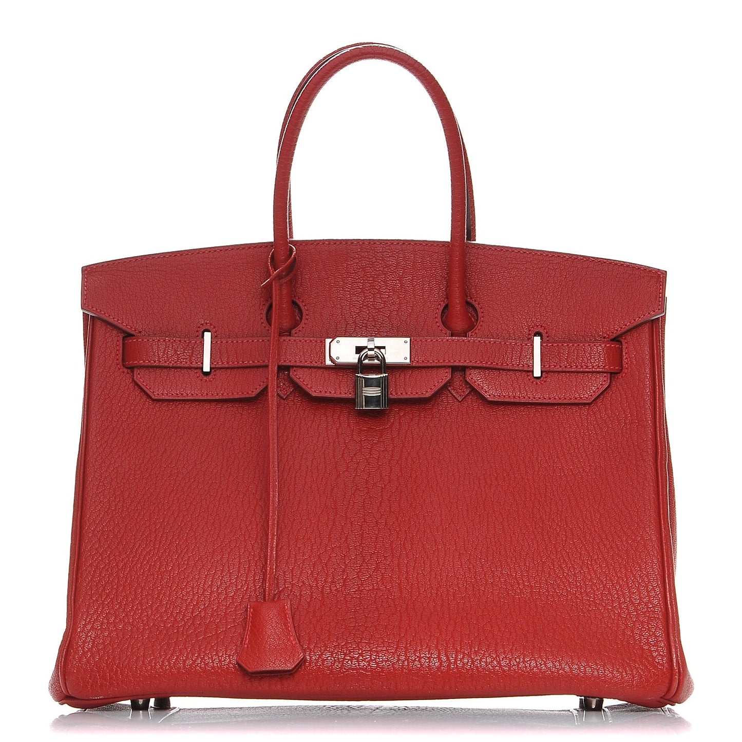 Chevre de Coromandel Birkin 35 Rouge Vif
