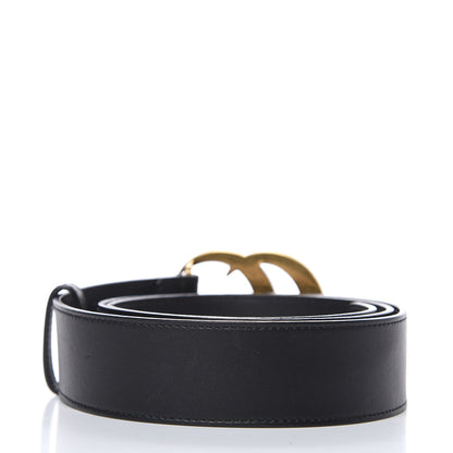 Gucci Calfskin Double G 40mm Belt 100 40 Black 3 of 8