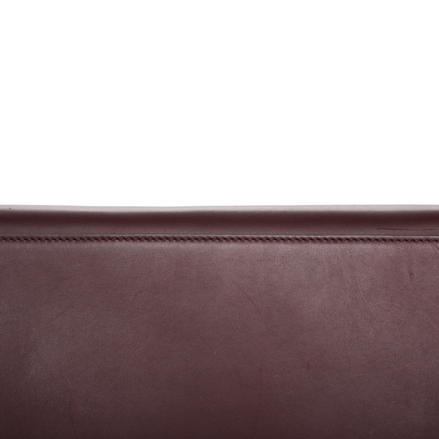Celine Smooth Calfskin Suede Medium Trapeze Burgundy 10 of 12