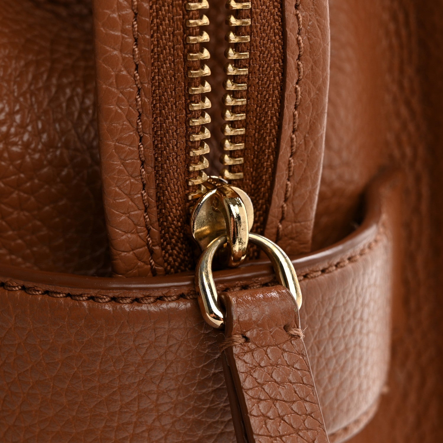 Marc Jacobs Grained Calfskin Medium The Tote Bag Argan Oil 14 of 17