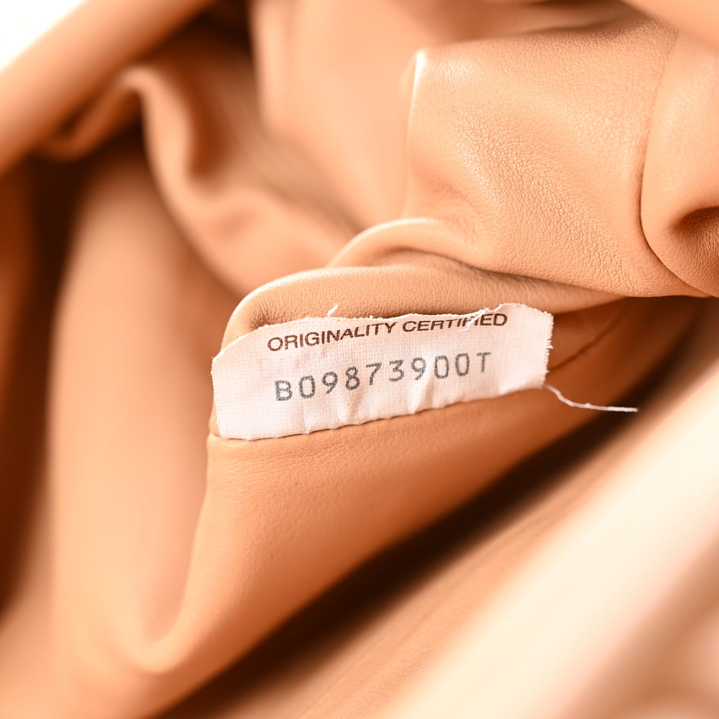 Calfskin Teen Pouch Almond