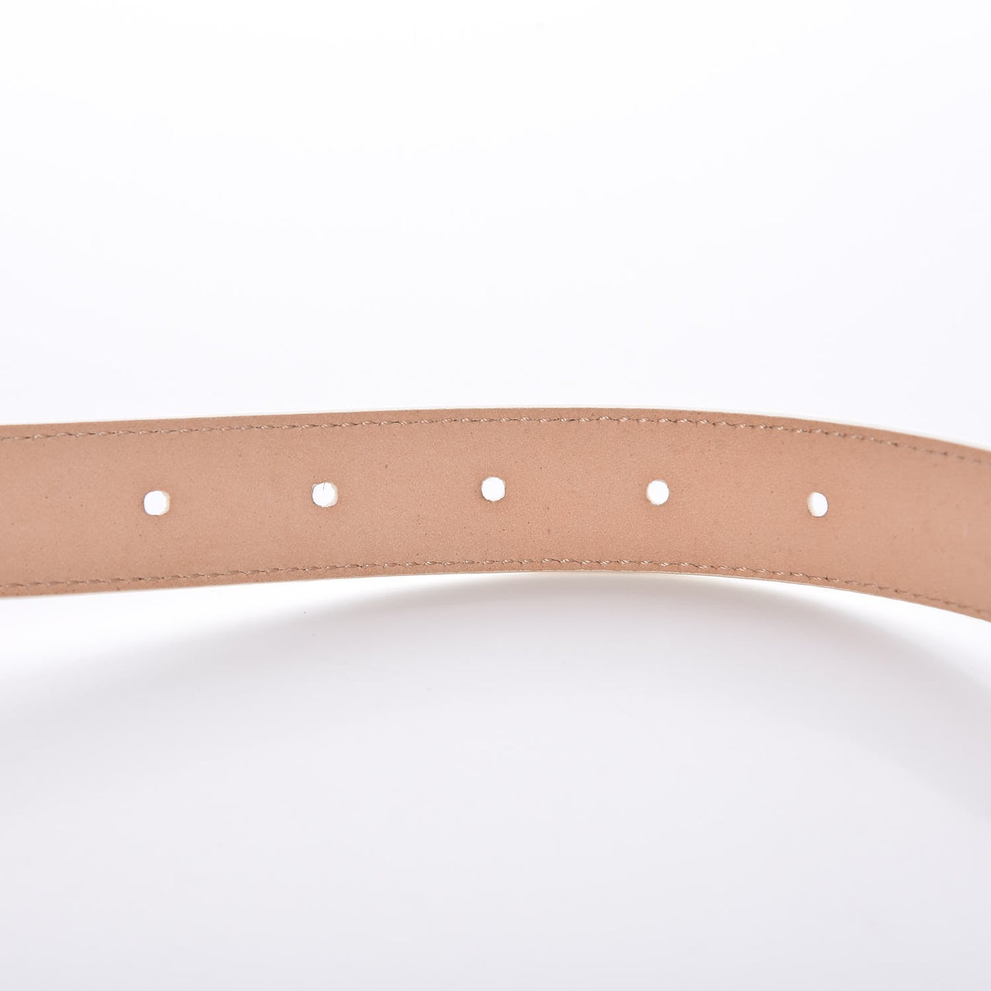 Monogram Multicolor 30mm Belt 80 32 White