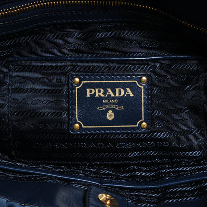 Prada Tessuto Nylon Gaufre Tote Denim 6 of 10
