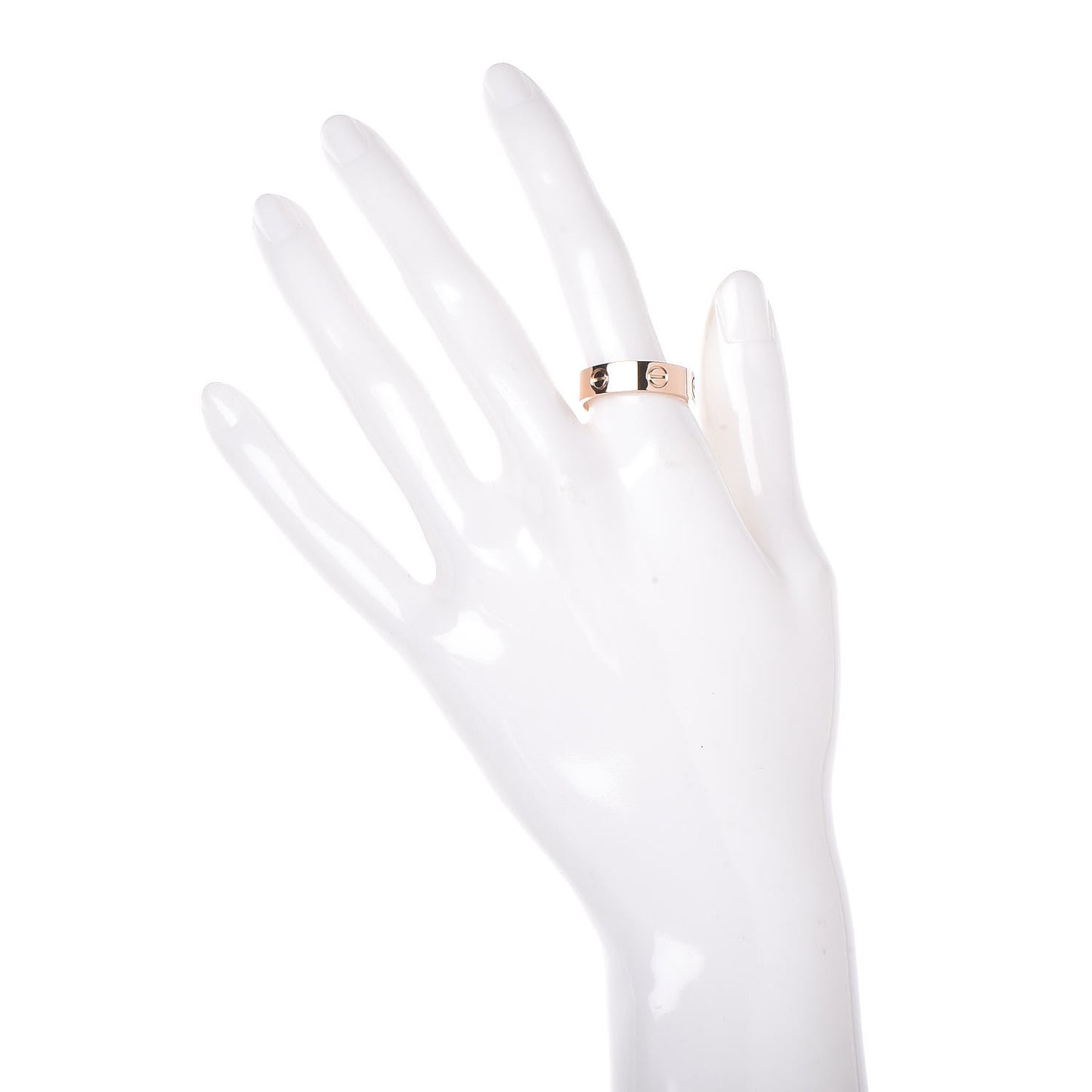 18K Pink Gold 5.5mm LOVE Ring 58 8.25