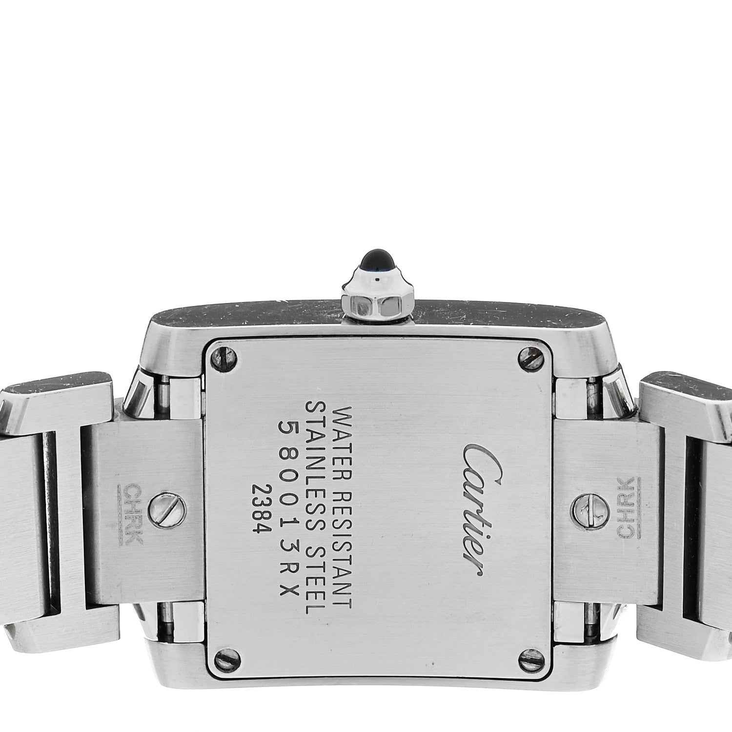 Cartier Stainless Steel 20mm Tank Francaise Quartz Watch 4 of 4