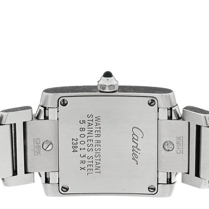 Cartier Stainless Steel 20mm Tank Francaise Quartz Watch 4 of 4