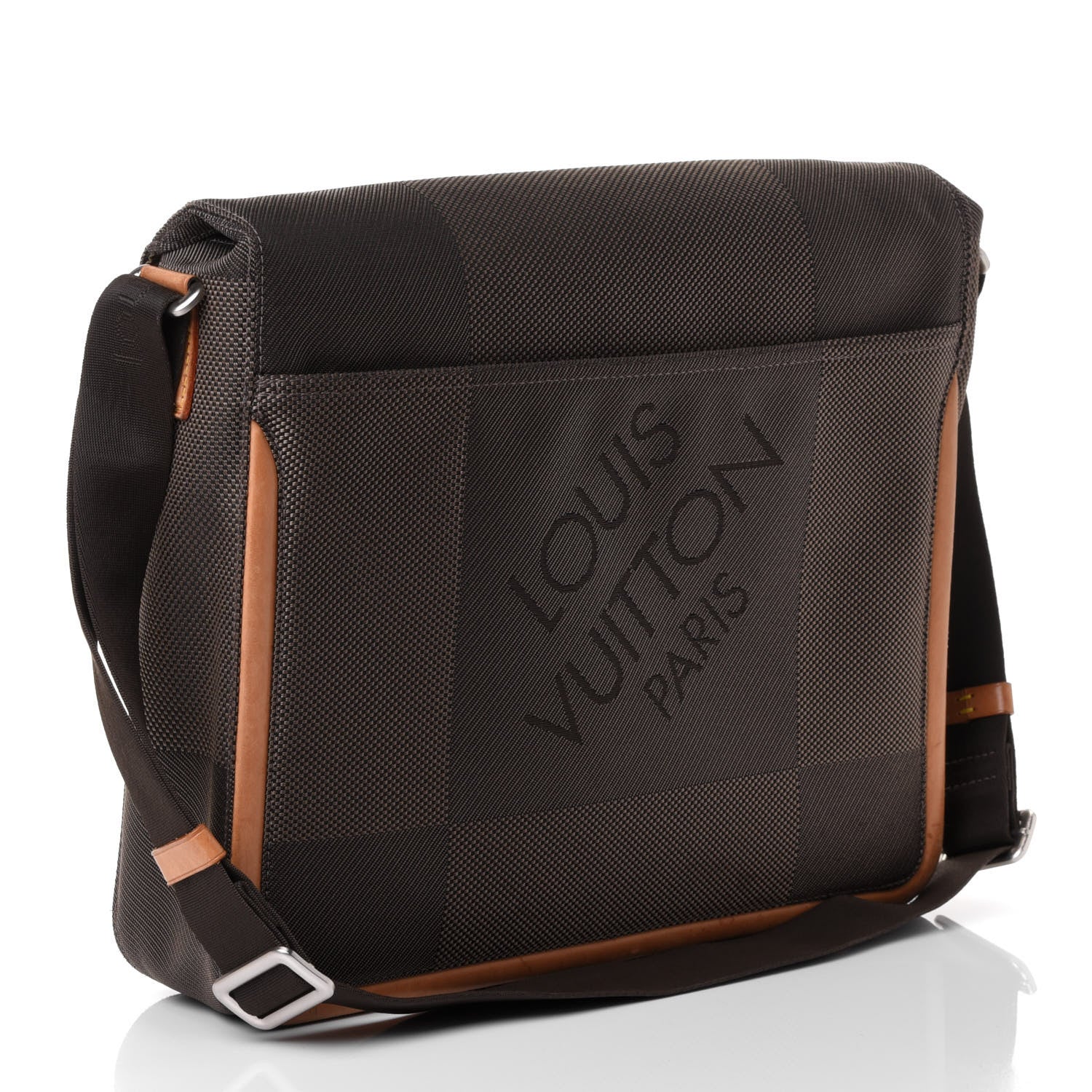Louis Vuitton Damier Geant Messenger Bag Terre 2 of 4