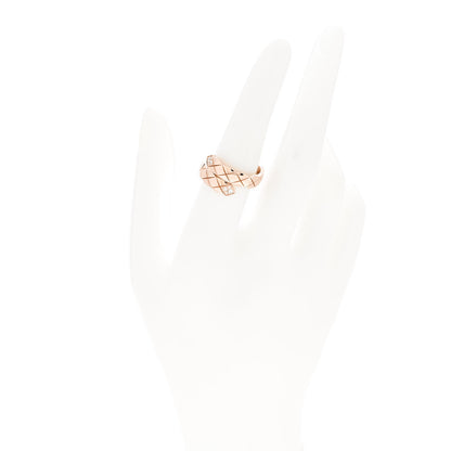Chanel 18K Beige Gold Diamond Coco Crush Toi Et Moi Ring 53 6.5 2 of 6