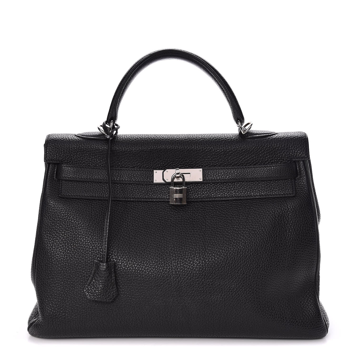 Hermes Togo Kelly Retourne 35 Black 1 of 10