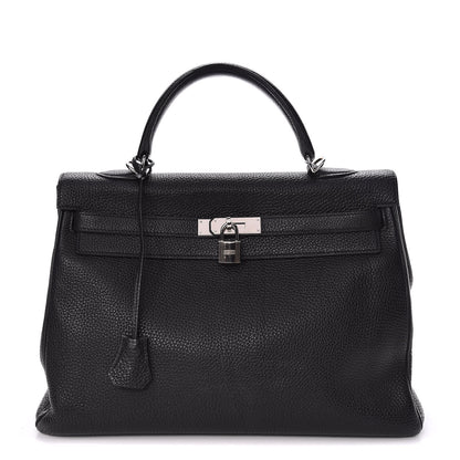 Hermes Togo Kelly Retourne 35 Black 1 of 10