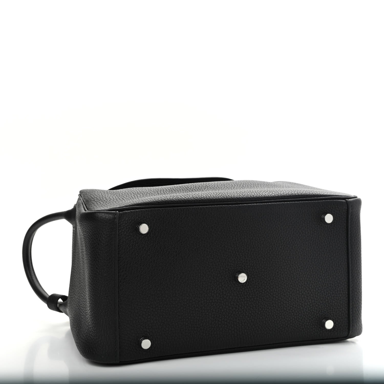 Hermes Taurillon Clemence Lindy 30 Black 4 of 10