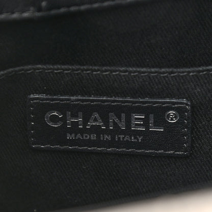 Chanel Caviar Quilted Small CC Bucket Bag Grey 6 of 9