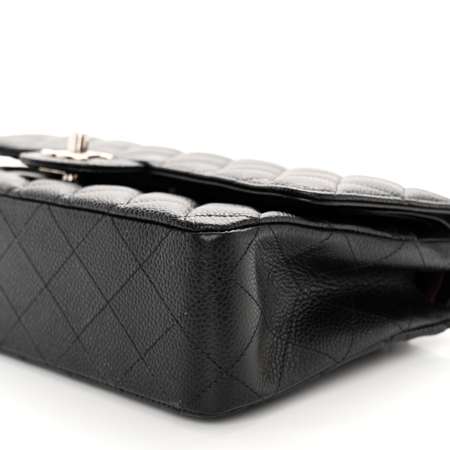 Chanel Caviar Quilted Medium Double Flap Black 10 of 10