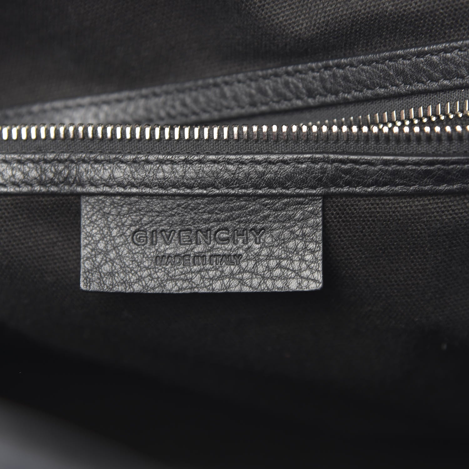 Givenchy Waxy Grained Calfskin Medium Nightingale Black 6 of 10