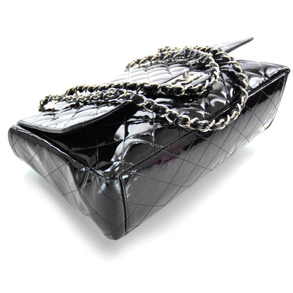 Chanel Patent Maxi Single Flap Black 5 of 9