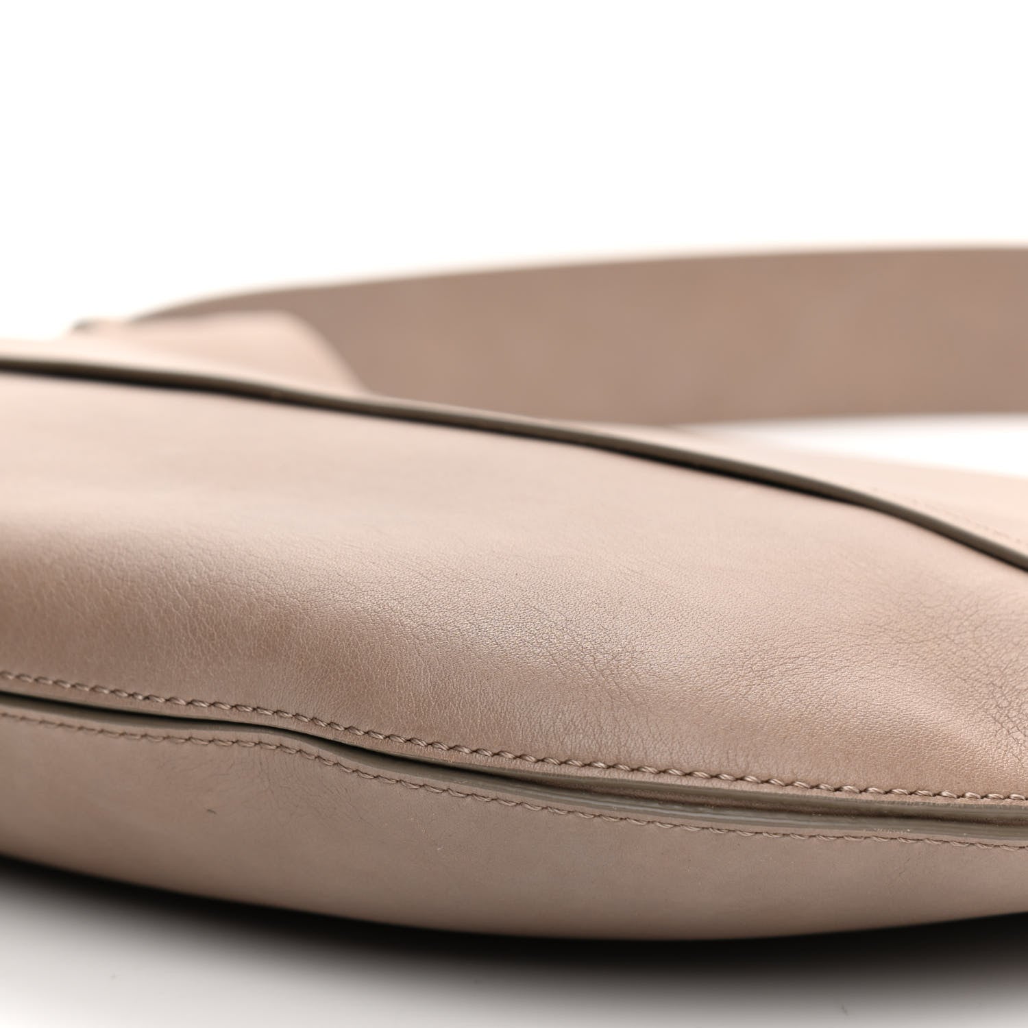 Chloe Grain Calfskin Kiss Hobo Motty Grey 10 of 12