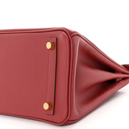 Hermes Veau Jonathan Birkin 25 Rouge Vif 11 of 12