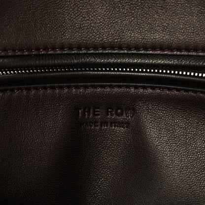 The Row Calfskin Marcel Slouchy Top Handle Bag Deep Brown 6 of 10