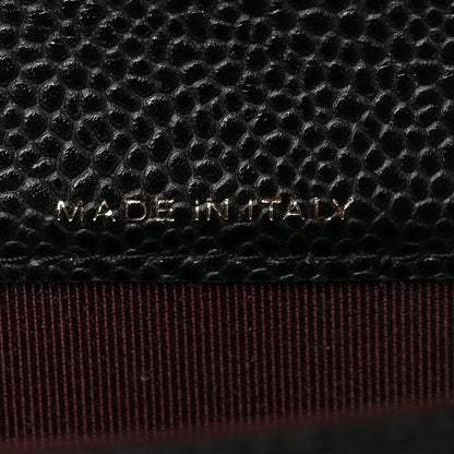 Chanel Caviar Quilted Flap Card Holder Black 8 of 9