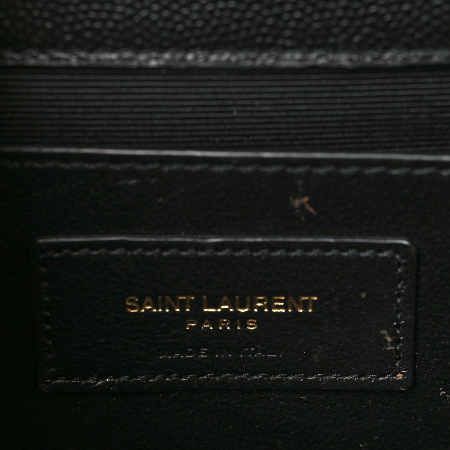 Grain De Poudre Small Classic Monogram Kate Tassel Satchel Black