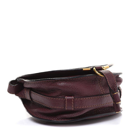 Chloe Calfskin Mini Marcie Round Crossbody Bag Wild Purple 4 of 11