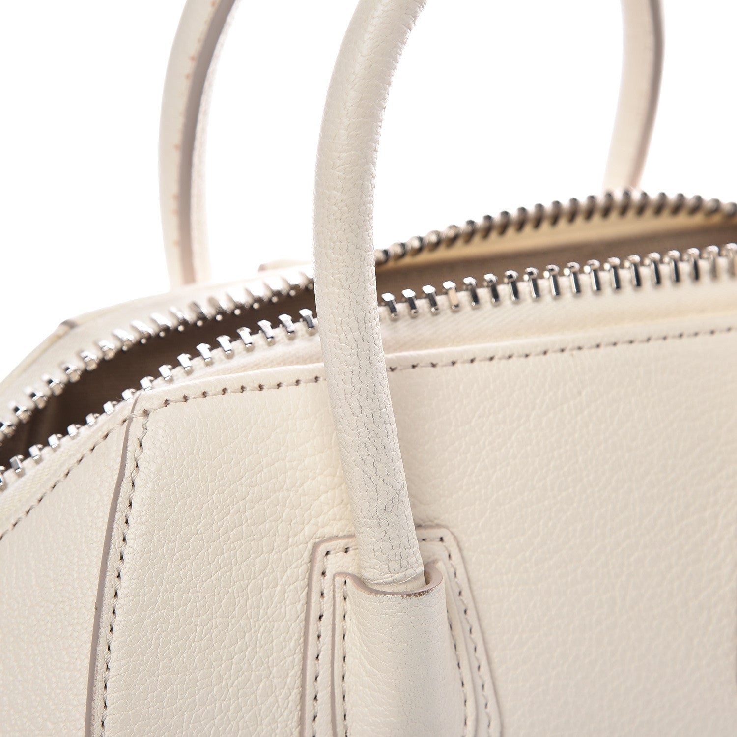 Givenchy Sugar Goatskin Mini Antigona Off White 13 of 14