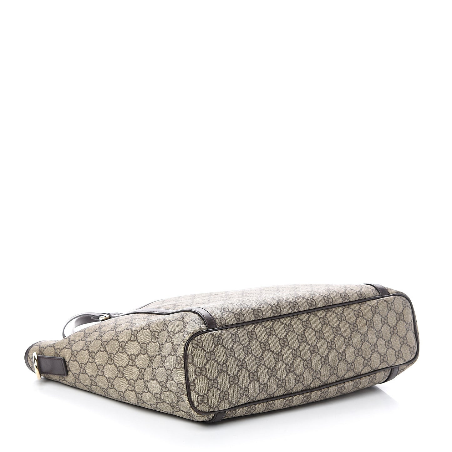 GG Supreme Monogram Medium Joy Tote Brown