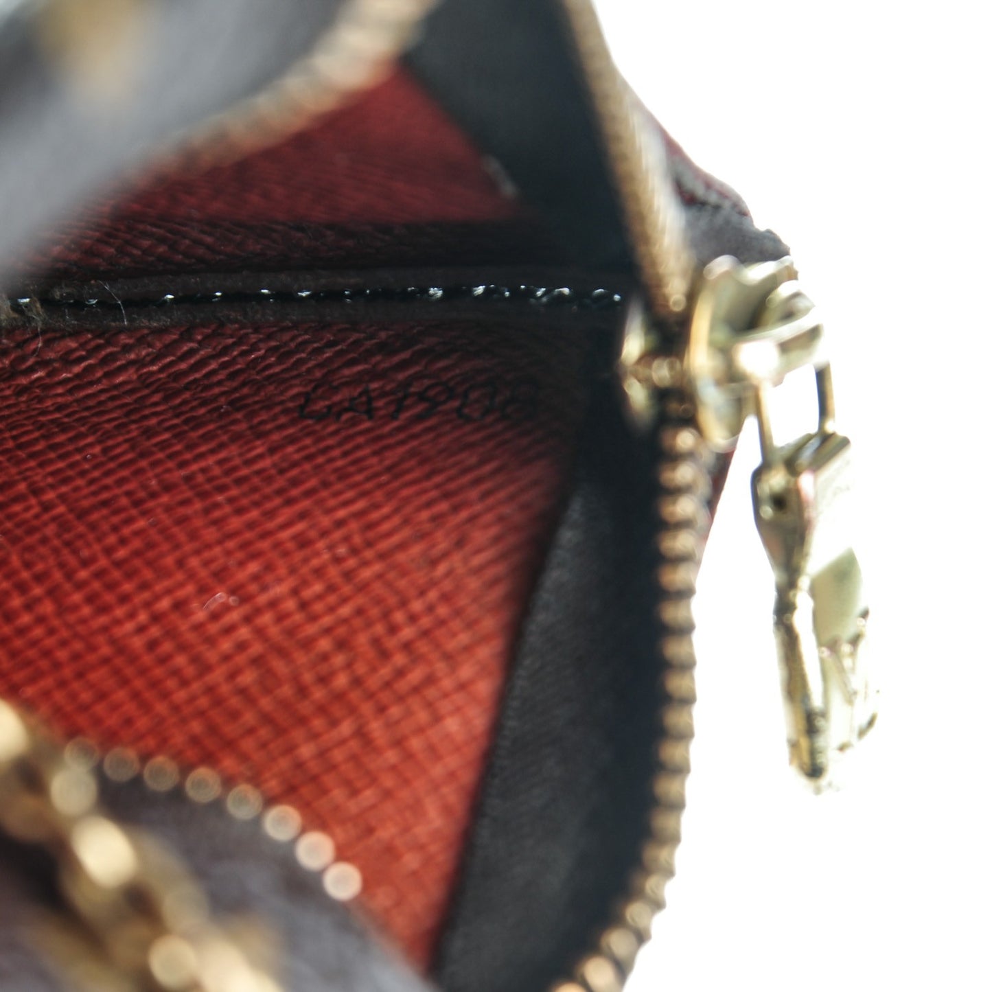 Monogram Key Pouch