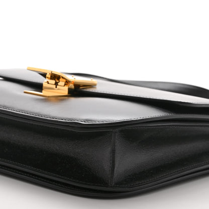 Celine Box Calfskin Medium Classic Box Flap Bag Black 10 of 13