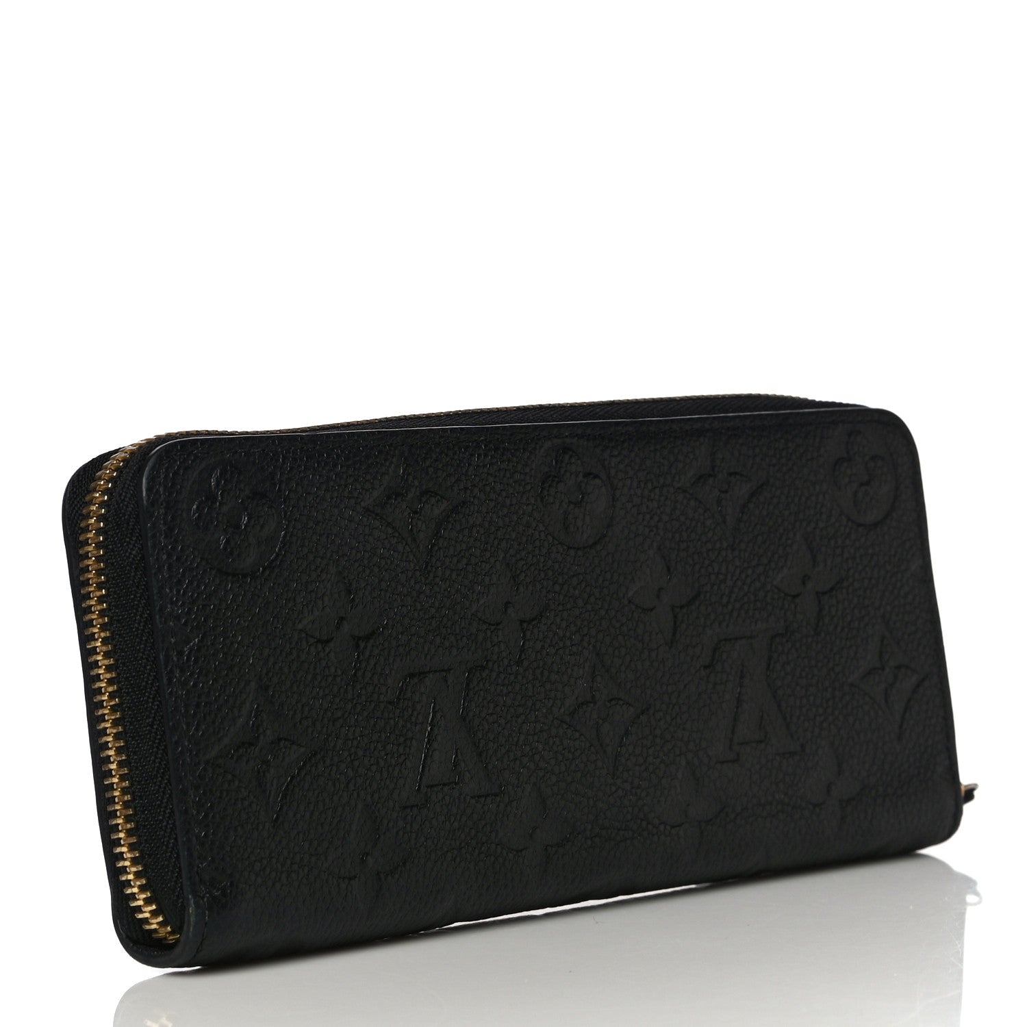Louis Vuitton Empreinte Clemence Wallet Black 3 of 13