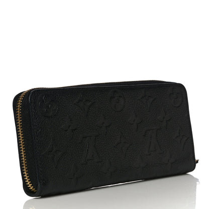 Louis Vuitton Empreinte Clemence Wallet Black 3 of 13