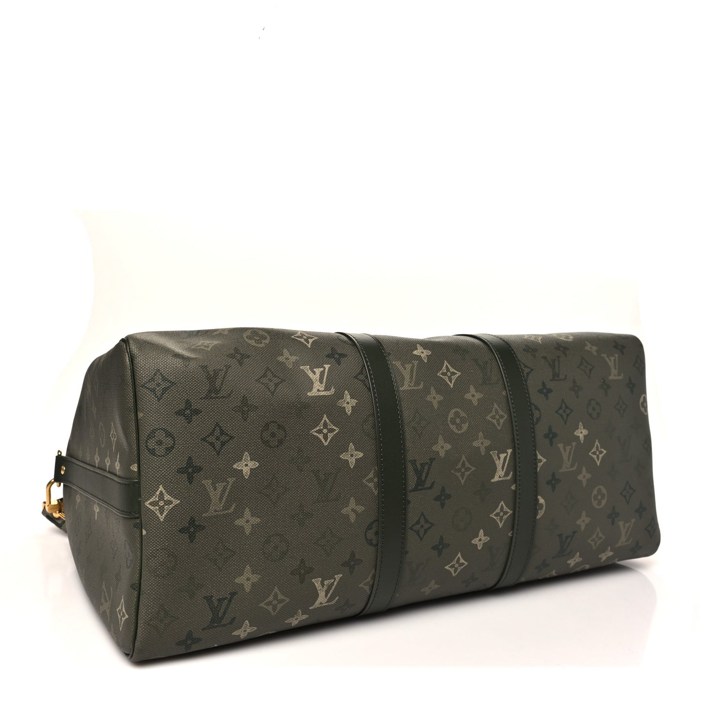 Monogram Surplus Keepall Bandouliere 50 Khaki Green
