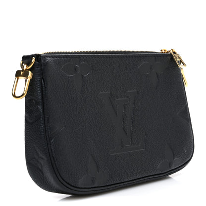 Louis Vuitton Empreinte Monogram Giant Multi Pochette Accessories Small Pochette Black 3 of 6
