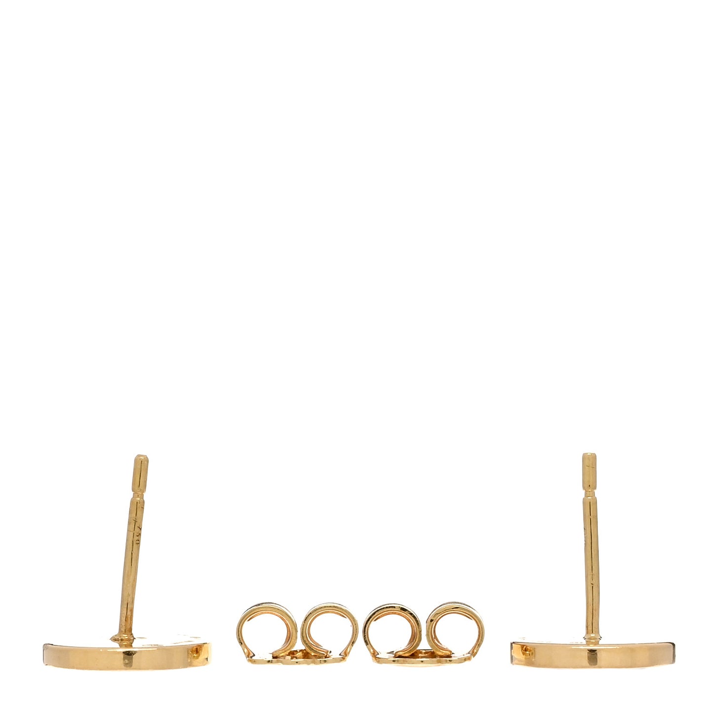 18K Yellow Gold Black Onyx BVLGARI BVLGARI Stud Earrings