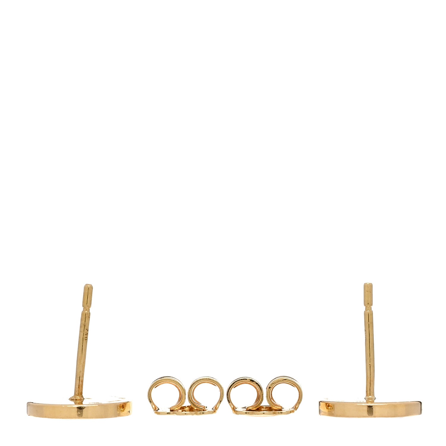 Bulgari 18K Yellow Gold Black Onyx BVLGARI BVLGARI Stud Earrings 3 of 4