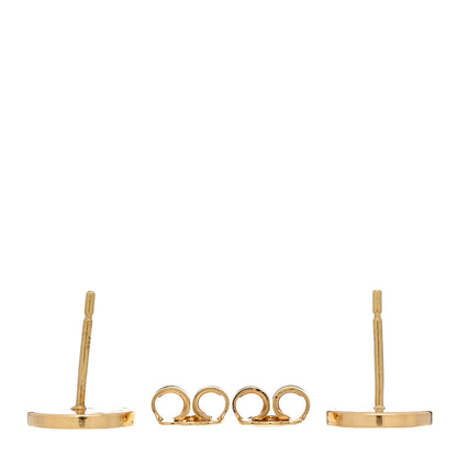 Bulgari 18K Yellow Gold Black Onyx BVLGARI BVLGARI Stud Earrings 3 of 4