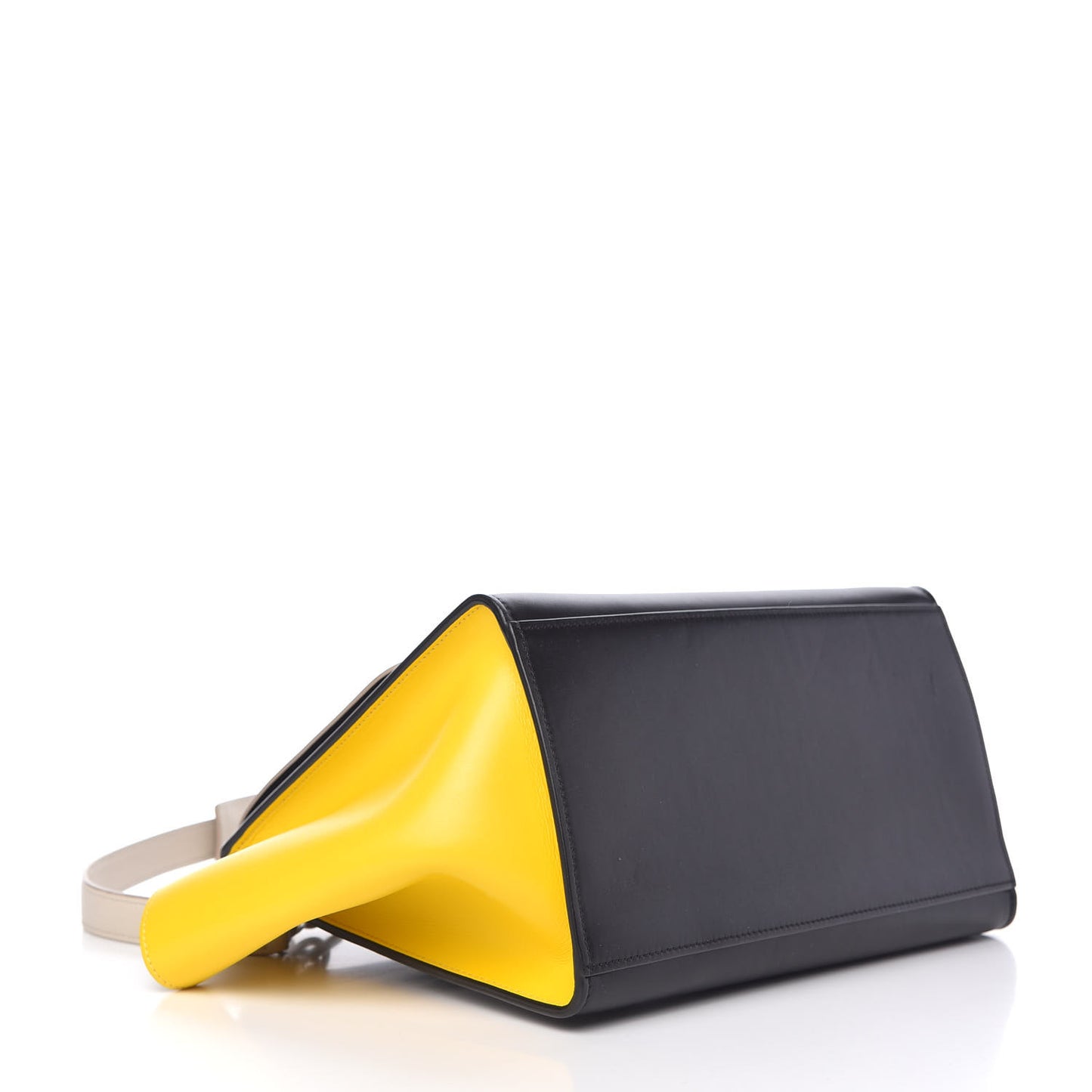 Satin Calfskin Small Tri-Color Trapeze Sun