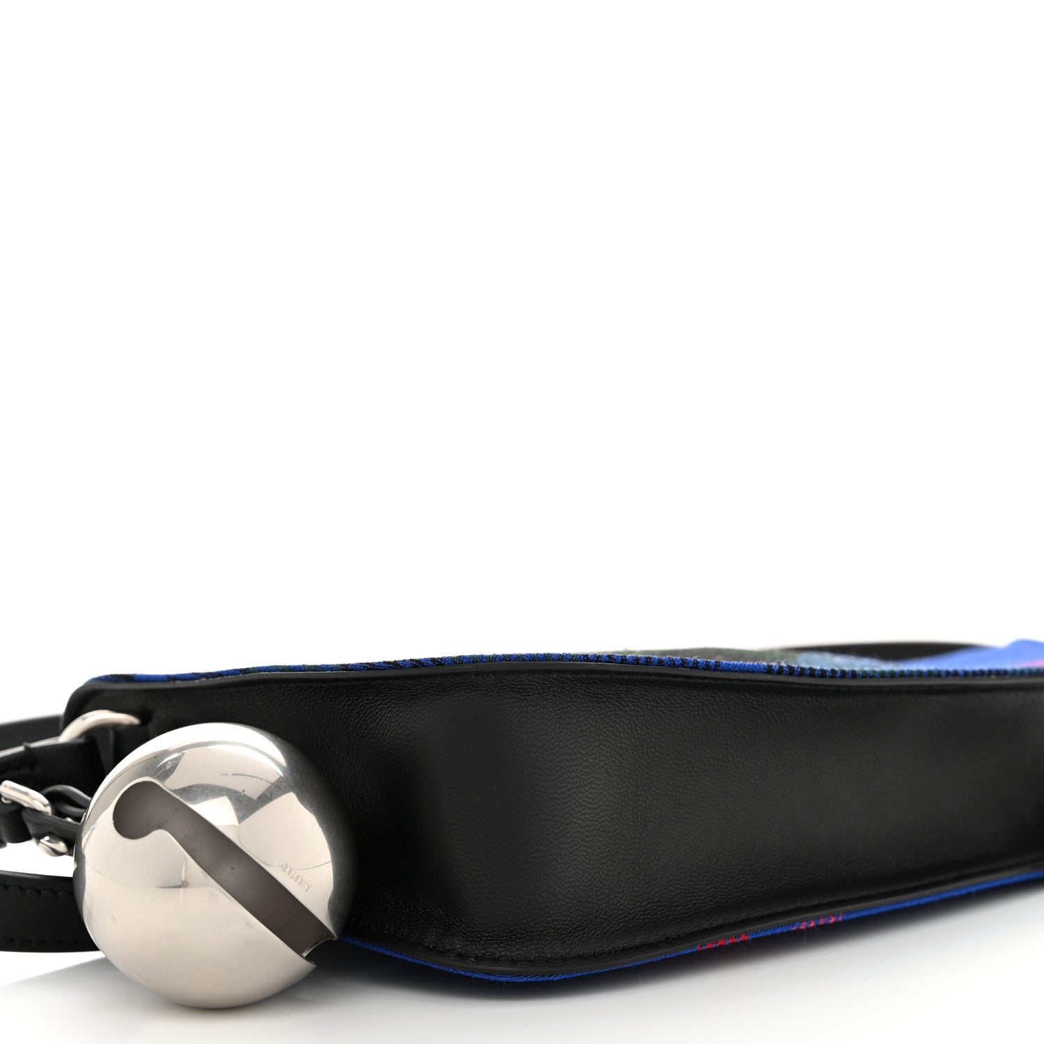 Burberry Jacquard Check Mini Shield Bag Knight 8 of 11