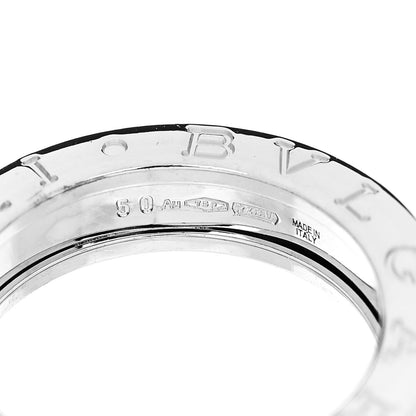 Bulgari 18K White Gold B.Zero1 One-Band Ring 50 5.25 4 of 6