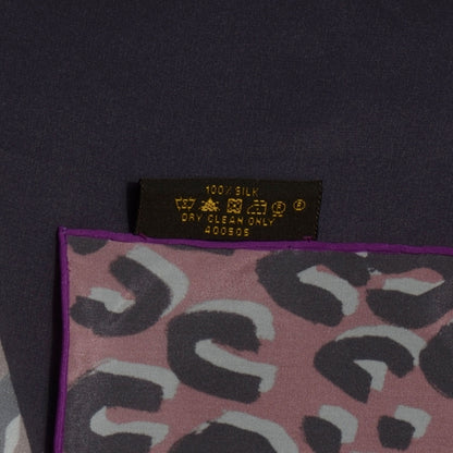 Louis Vuitton Leopard V Giant Square Stole Scarf Gres 6 of 6