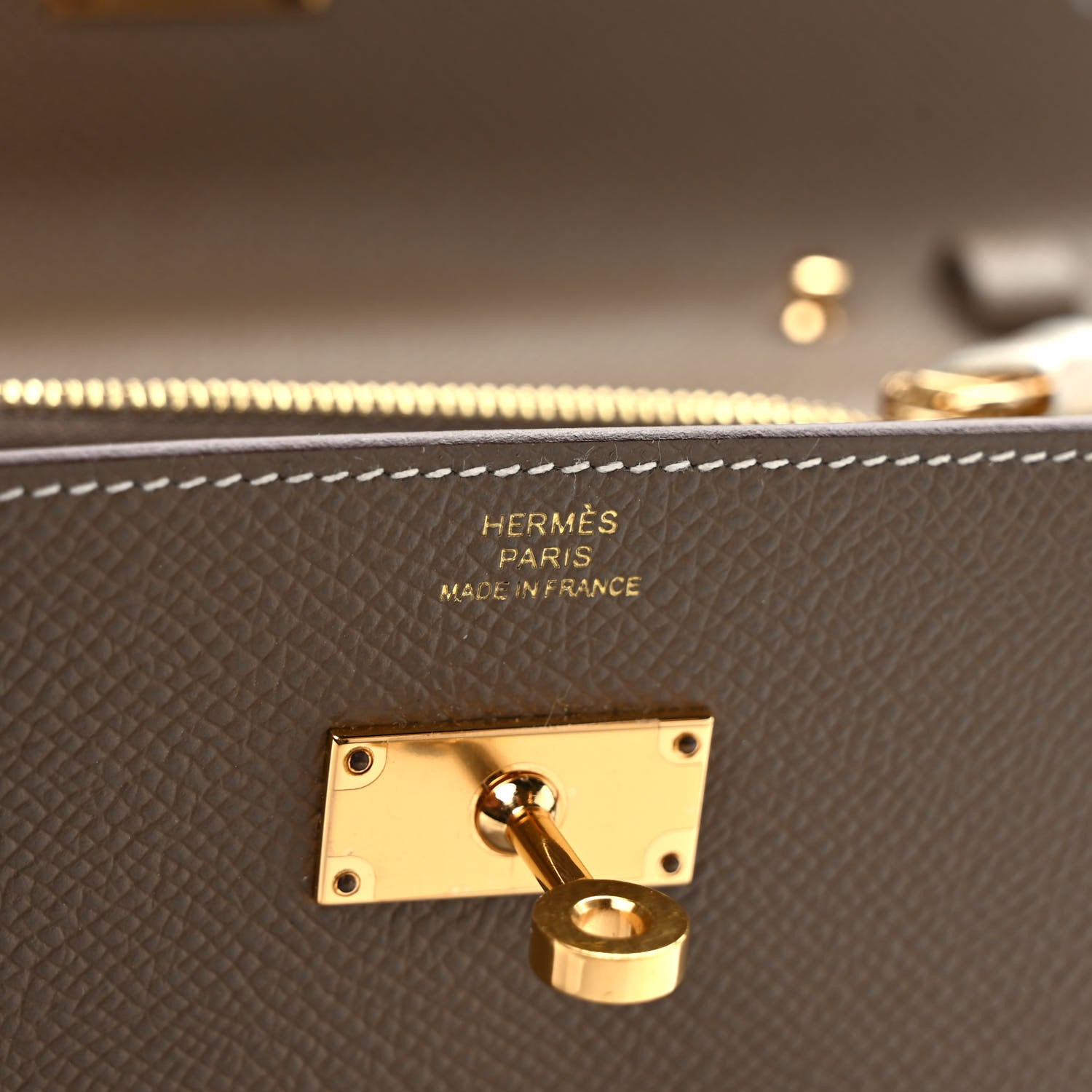 Hermes Epsom Kelly Wallet To Go Etoupe 6 of 9