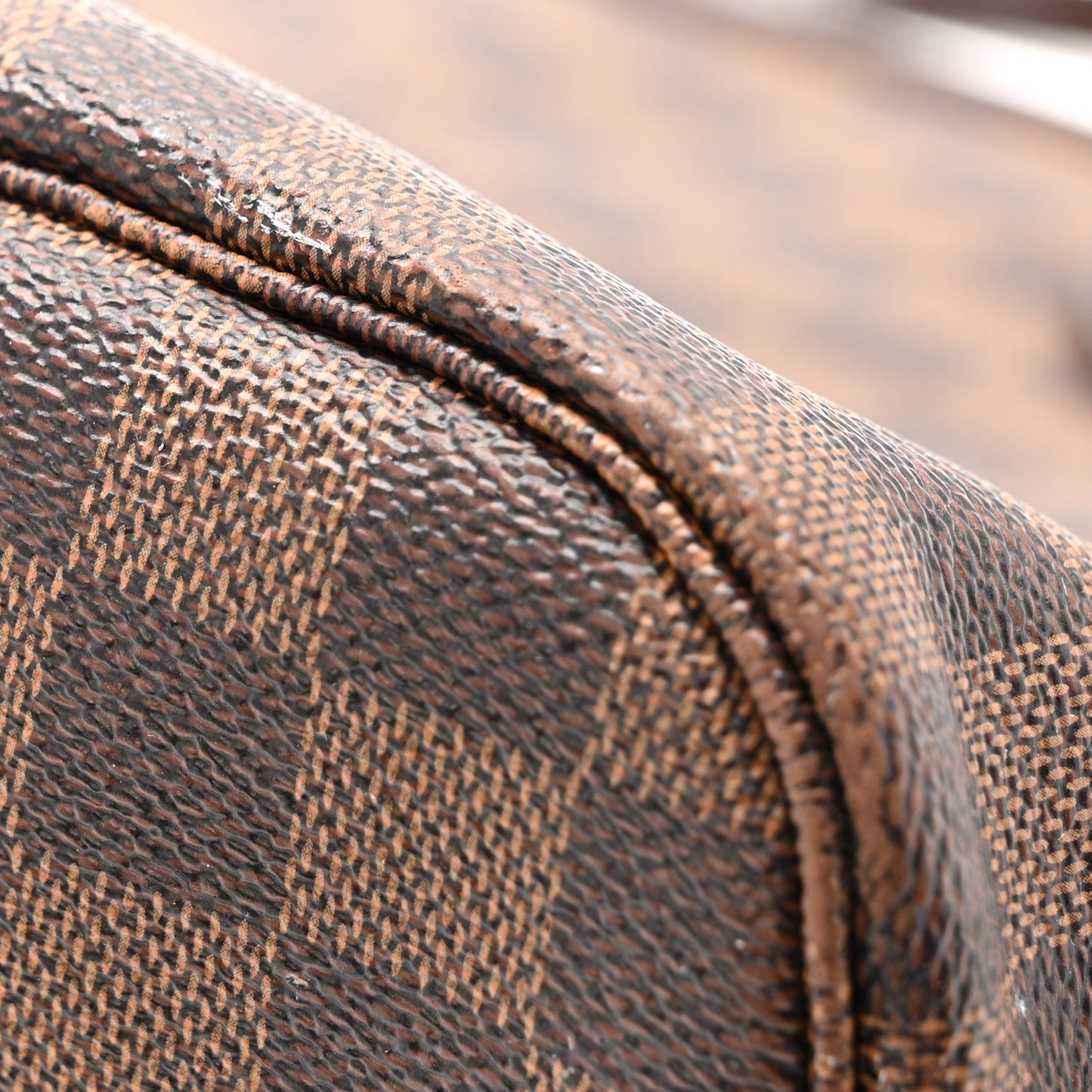 Damier Ebene Neo Neverfull MM Rose Ballerine