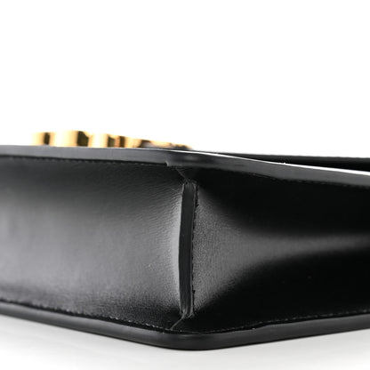 Celine Shiny Calfskin Triomphe Margo Wallet on Chain Black 10 of 20
