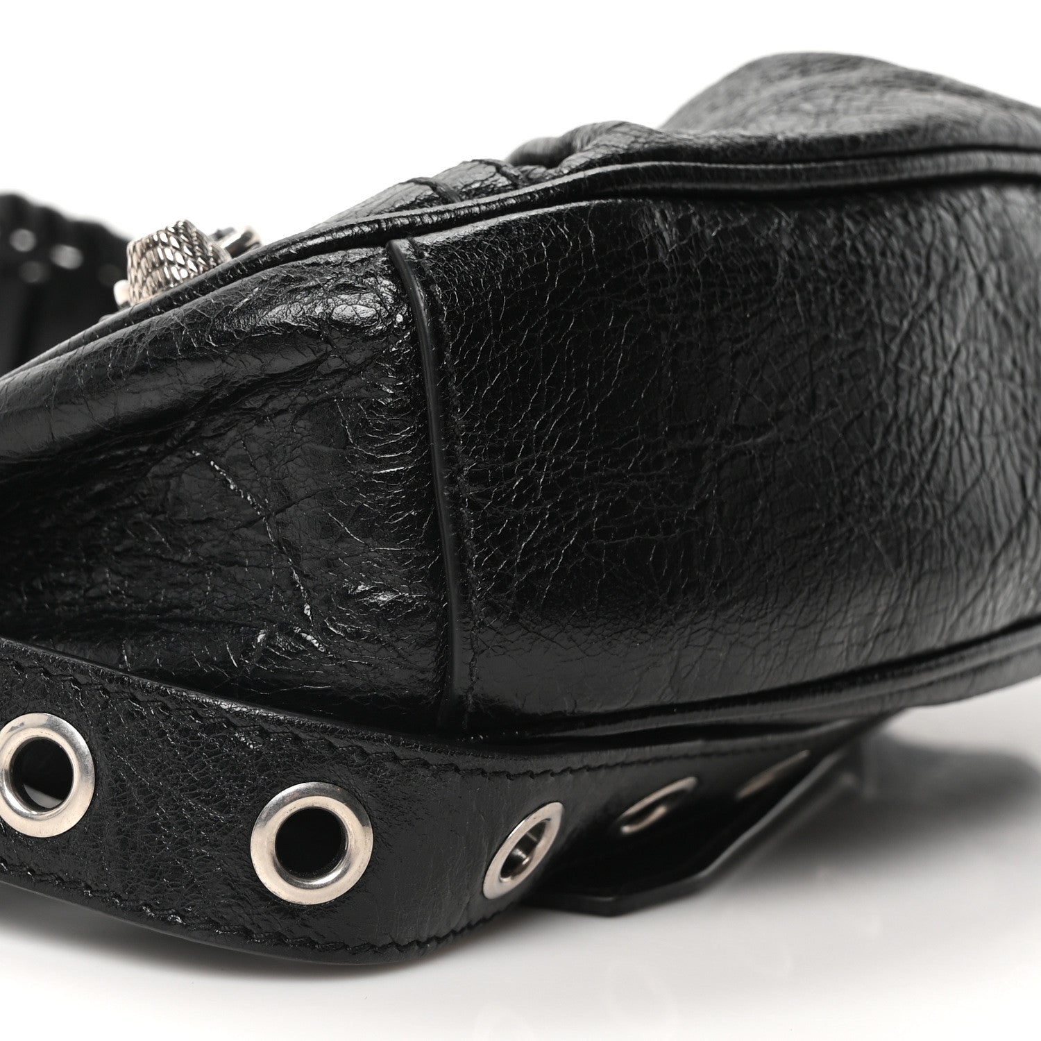 Balenciaga Agneau Arena Le Cagole Shoulder Bag XS Black 10 of 11