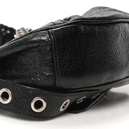 Balenciaga Agneau Arena Le Cagole Shoulder Bag XS Black 10 of 11
