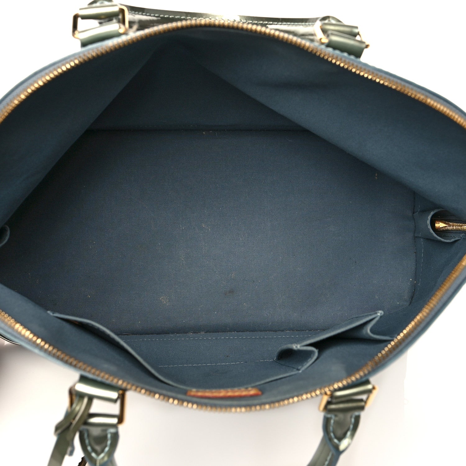Louis Vuitton Vernis Alma GM Givre 4 of 12