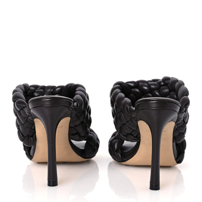 Bottega Veneta Nappa Twisted Padded Intrecciato Curve Slide Sandals 36 Fondant 6 of 10