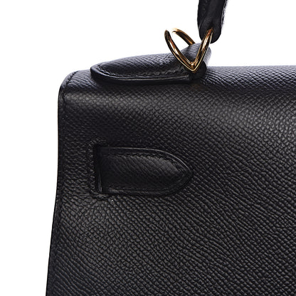 Hermes Epsom Kelly Sellier 28 Black 32 of 42