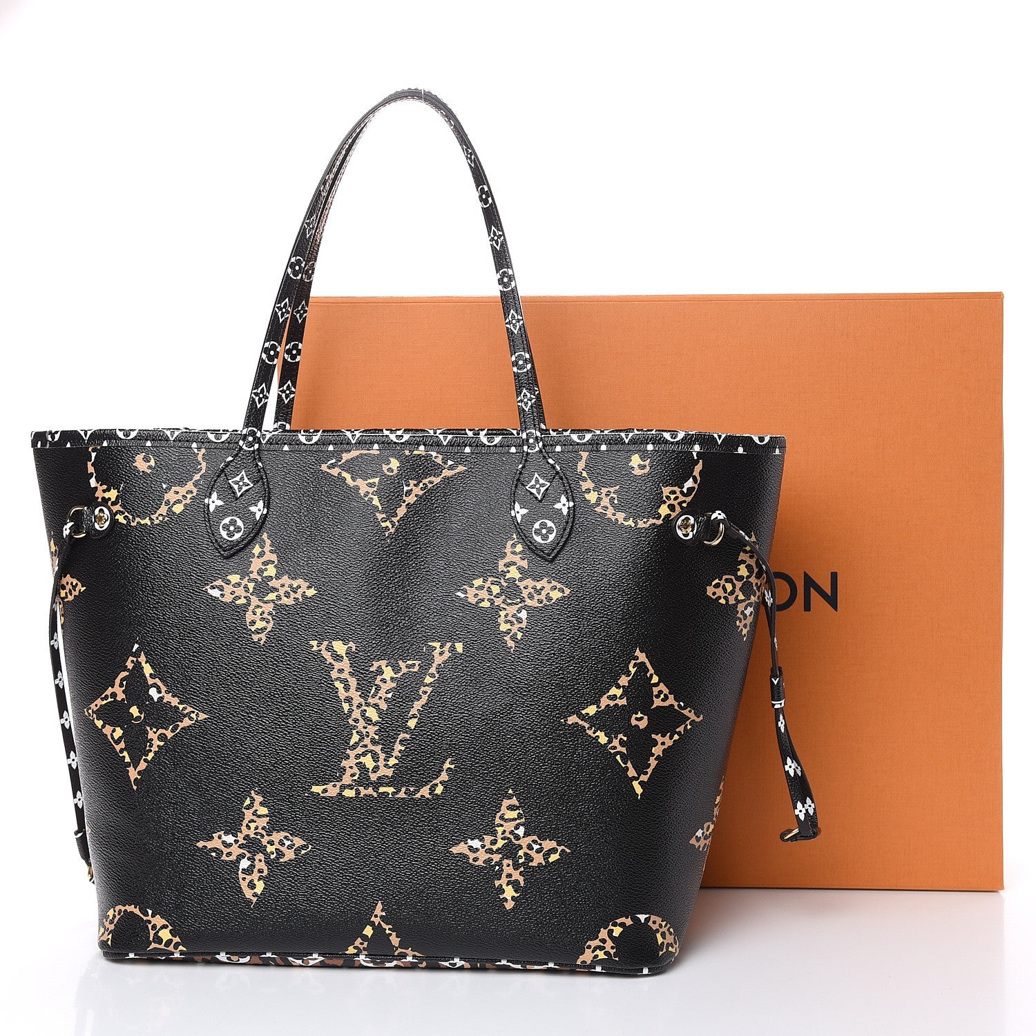 Louis Vuitton Monogram Giant Jungle Neverfull MM Black 14 of 14